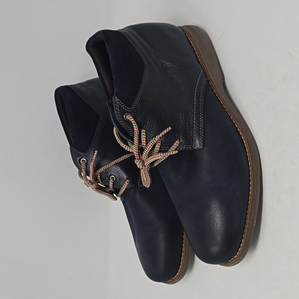 Sandro Moscoloni Eyelet Plain Toe Leather Demi Men's Boots Size 9.5